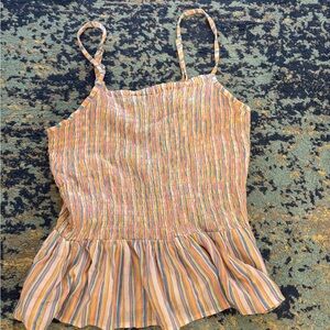 Striped Multicolor Women's Top